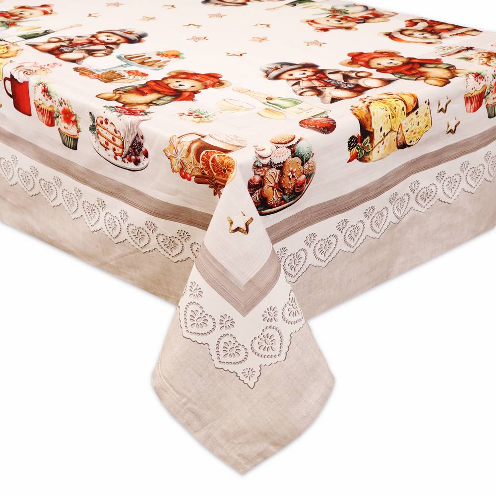 Tovaglia stampa digitale Sweet Teddy 140 x 240
