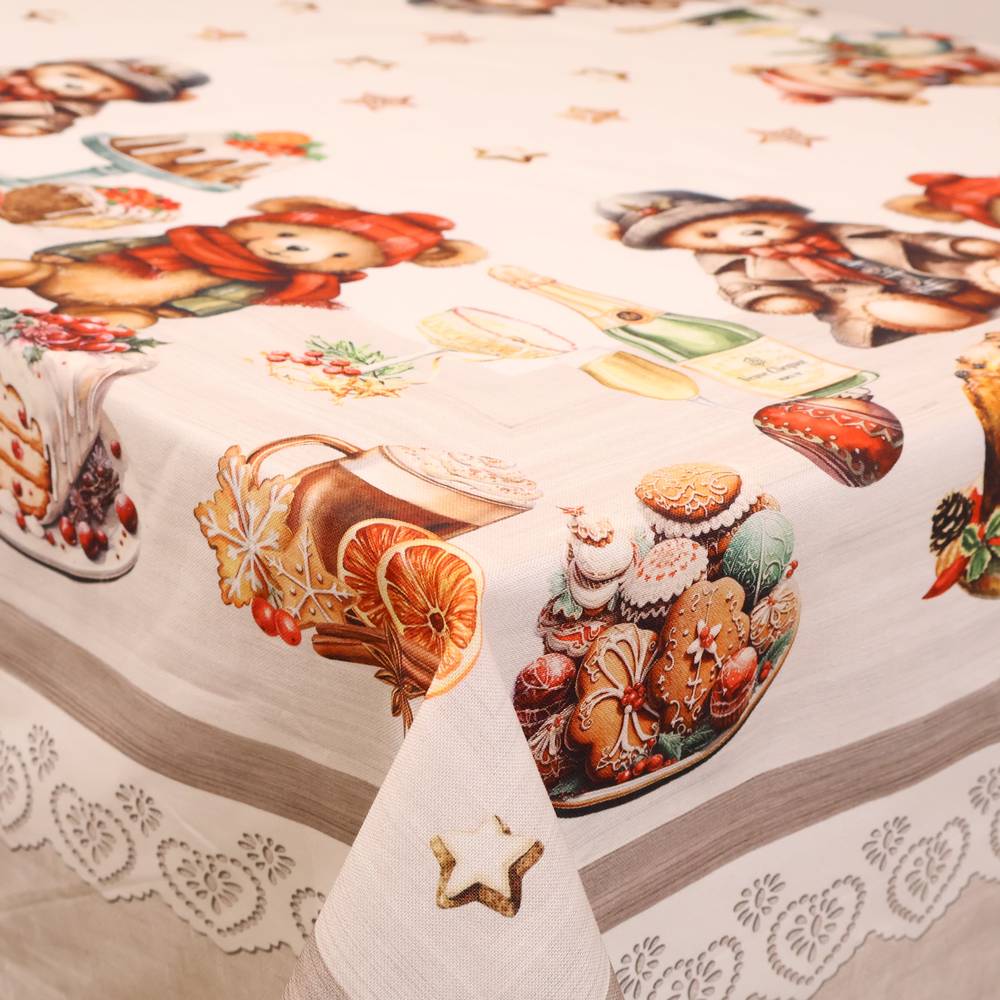Tovaglia stampa digitale Sweet Teddy 140 x 240