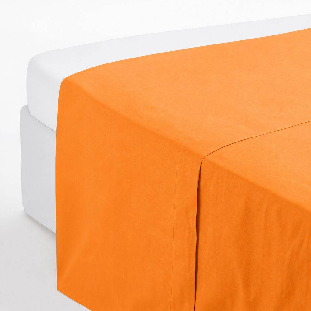 Lenzuolo sopra Joli Arancio Singolo