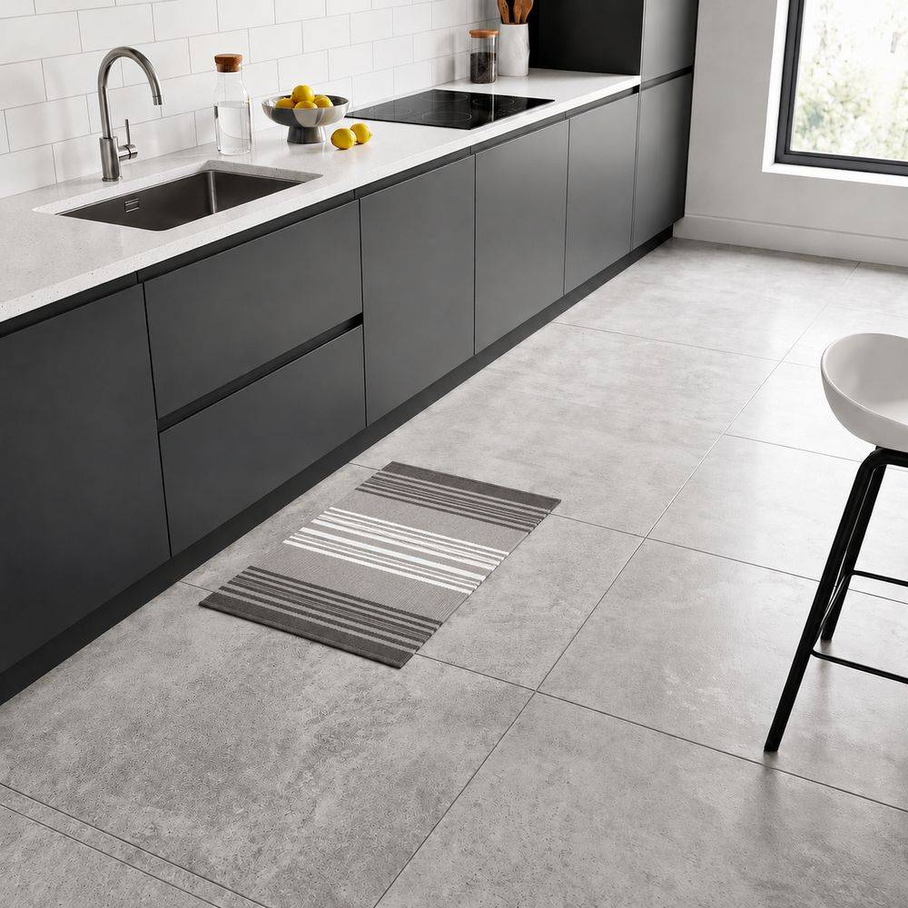 Tappeto antiscivolo Delfi cordura Tortora 50x80