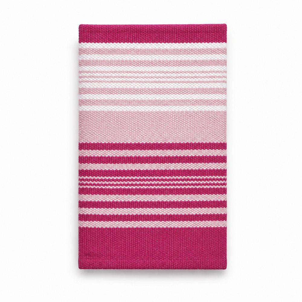 Tappeto antiscivolo Delfi cordura Rosa 50x80