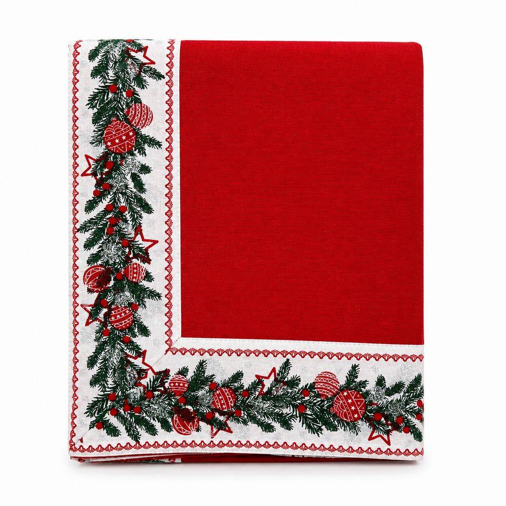 Tovaglie tinto in filo Fiesta vischio 140 X 180