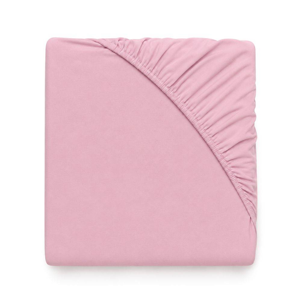 Lenzuolo sotto con angoli Harmony Jersey Rosa Matrimoniale