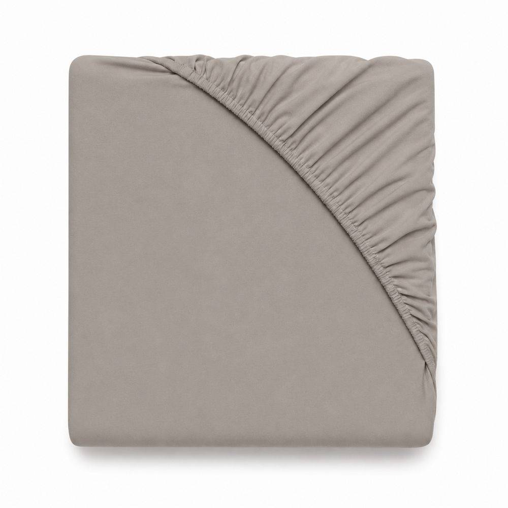 Lenzuolo sotto con angoli Harmony Jersey Sabbia Singolo