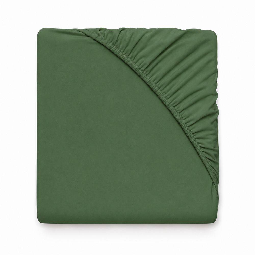 Lenzuolo sotto con angoli Harmony Jersey Verde Singolo