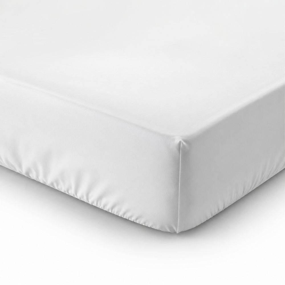 Lenzuolo sotto tutto elastico Percalle Bianco Piazza e mezzo