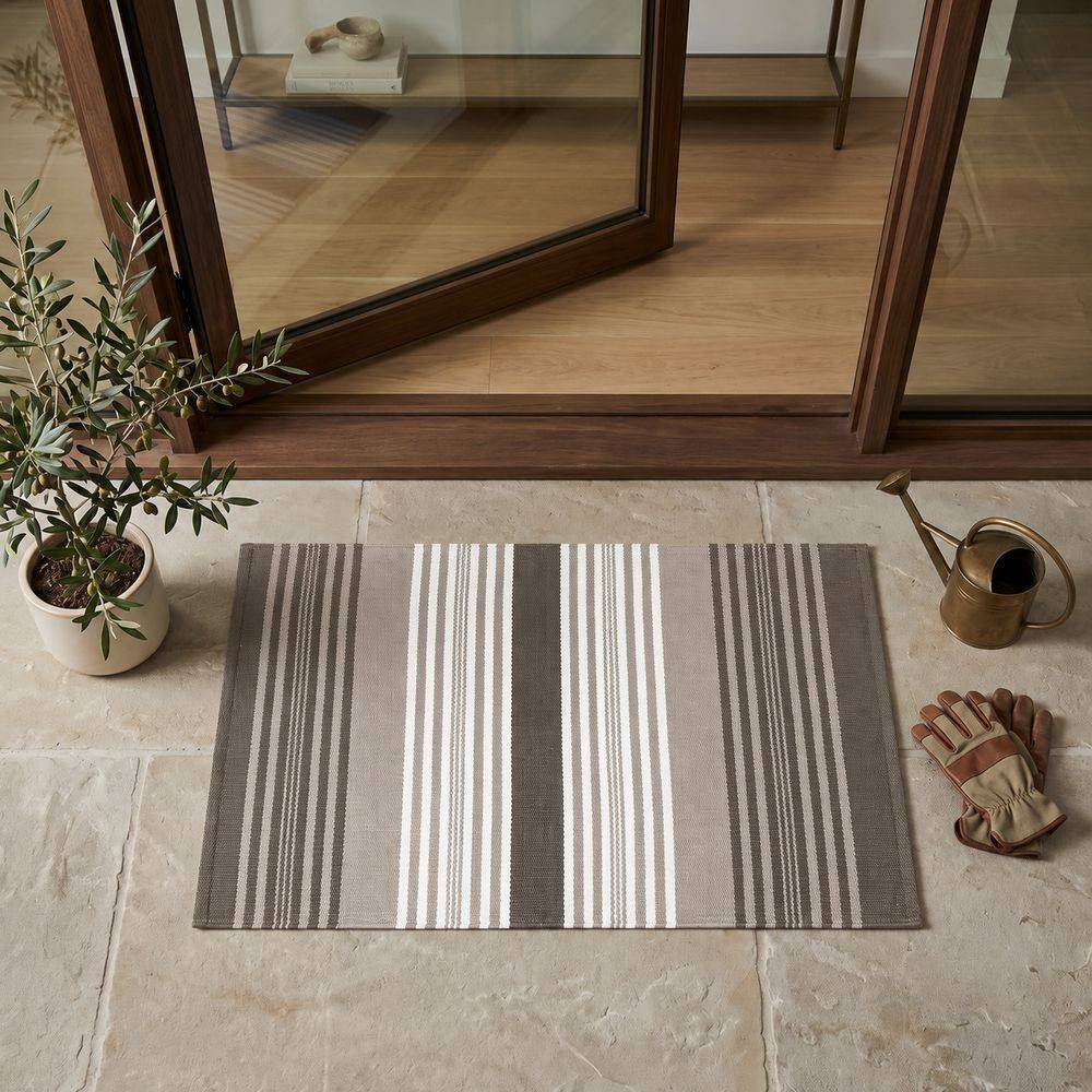Tappeto antiscivolo Delfi cordura Tortora 50x80
