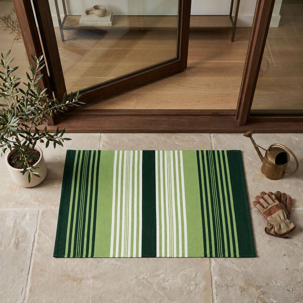 Tappeto antiscivolo Delfi cordura Verde 50x80