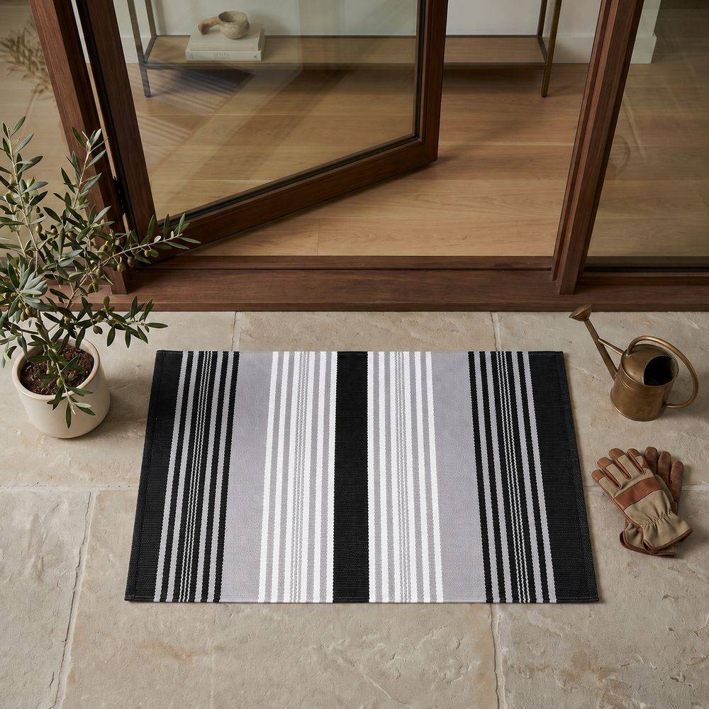 Tappeto antiscivolo Delfi cordura Grigio 50x80