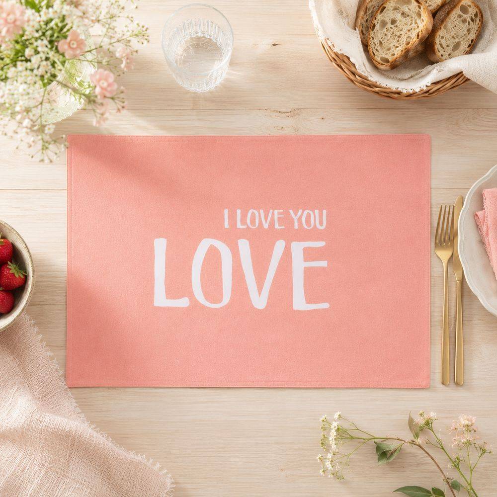 Tovaglietta Americana Spring I Love You