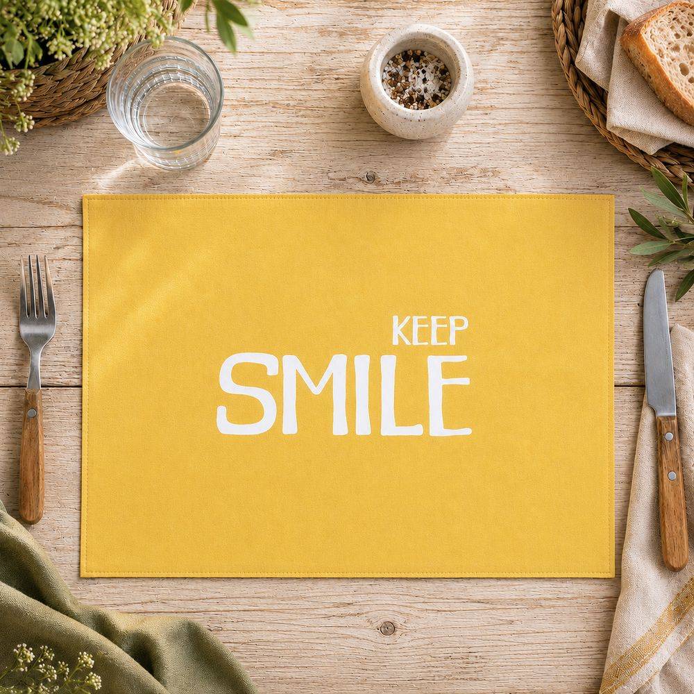 Tovaglietta Americana Spring Keep Smile