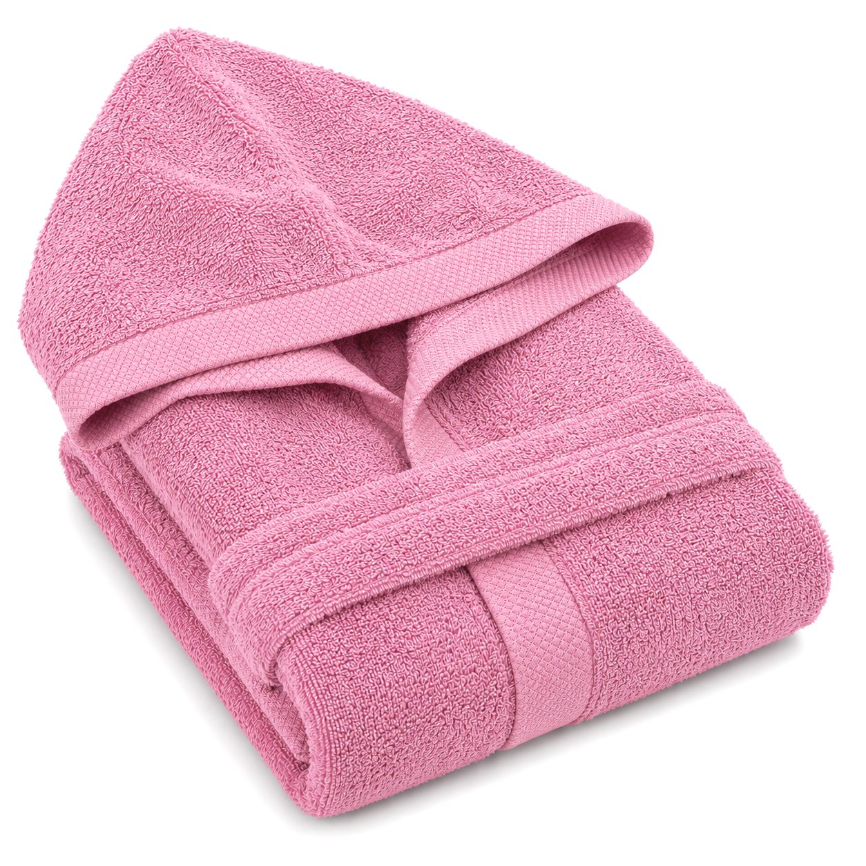 Accappatoio con cappuccio Elegant Rosa