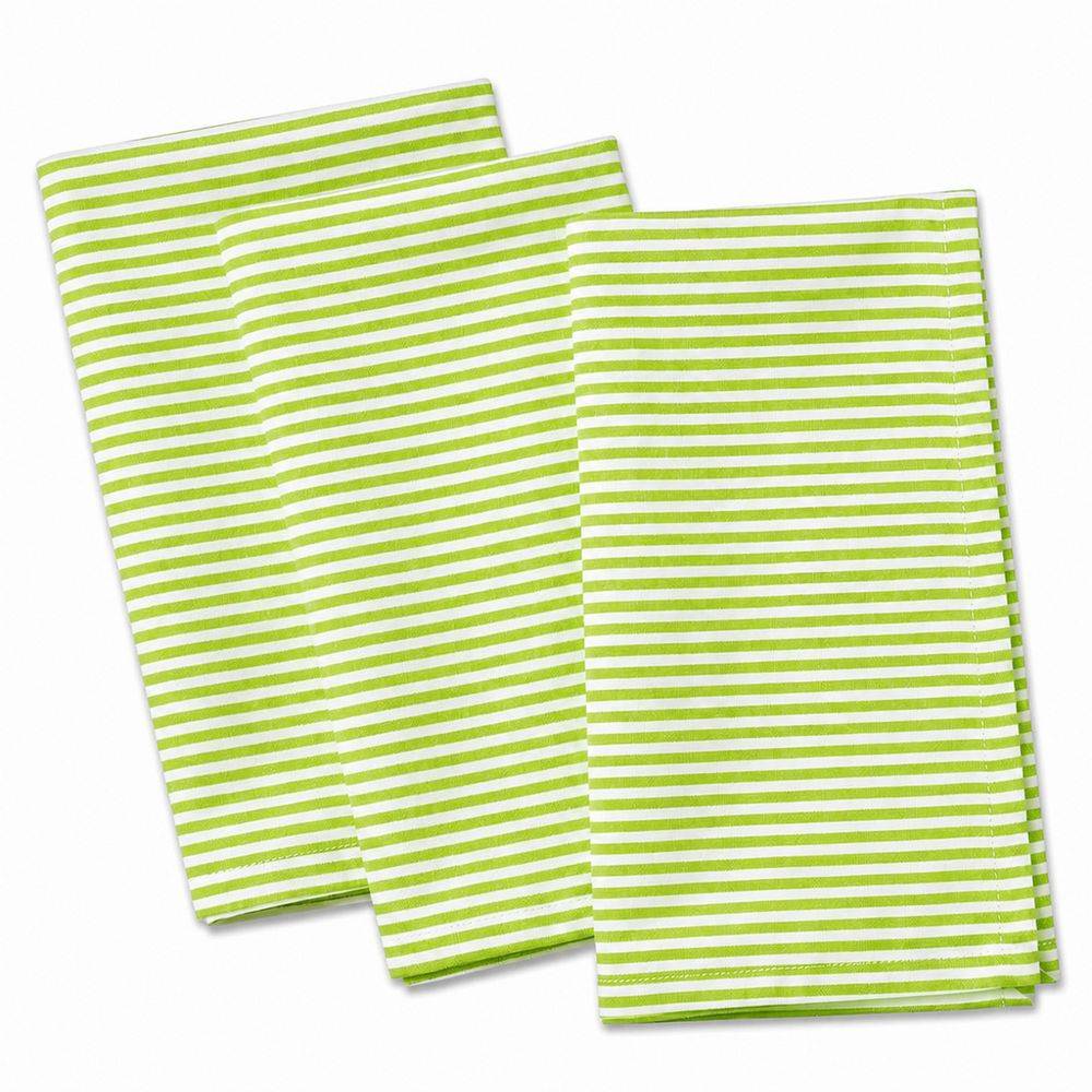 Tovagliolo su misura Indanthreen Righe Verde Lime 