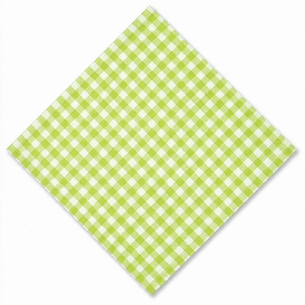 Centrotavola su misura Indanthreen Quadretto Verde Lime
