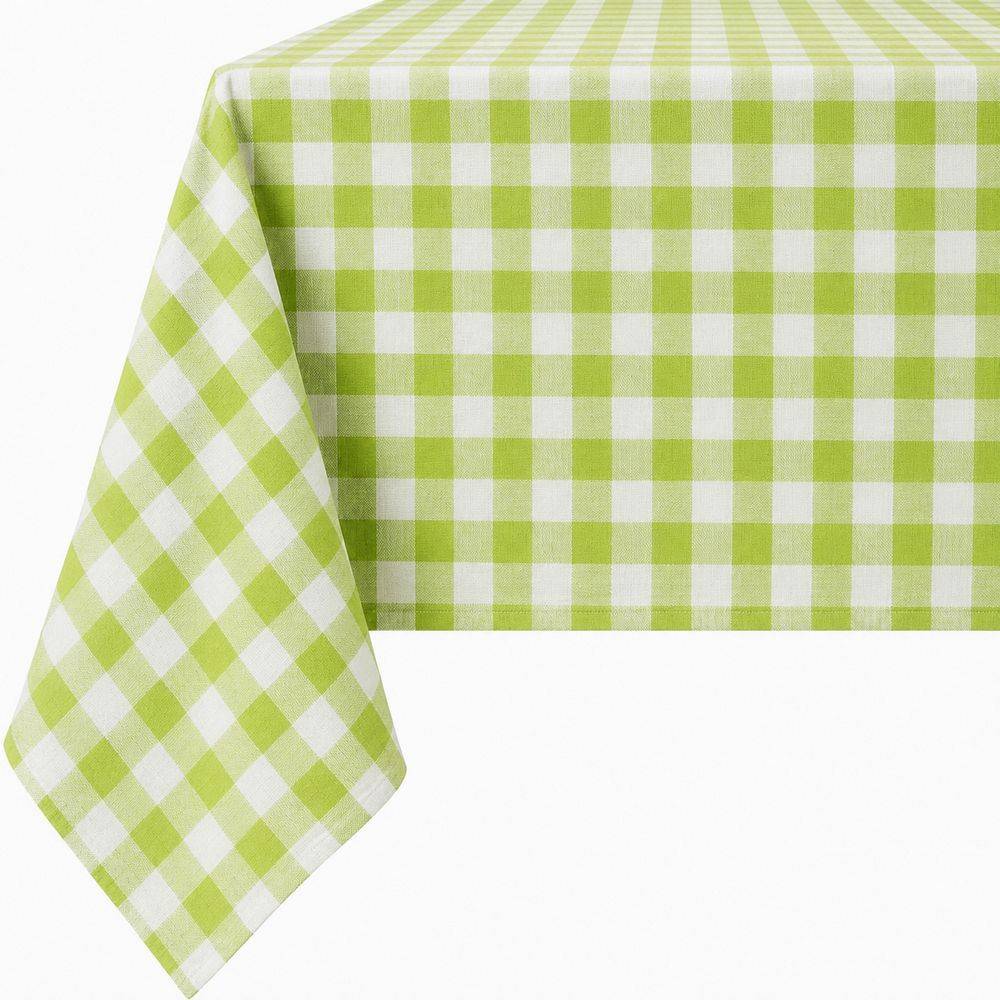 Tovaglia su misura Indanthreen Quadretto Verde Lime