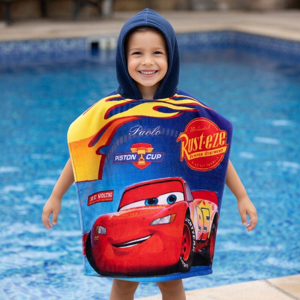 Poncho-Telo Mare Disney Cars