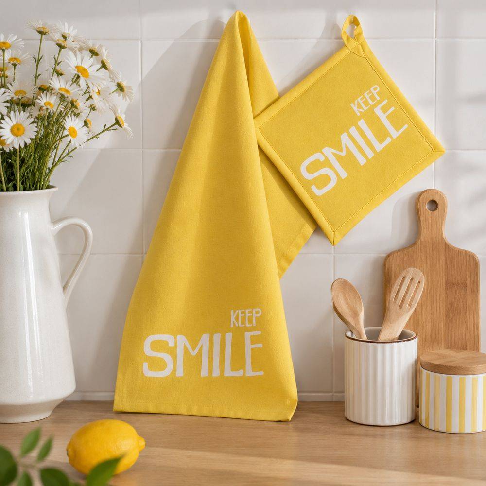 Set Canovaccio + Presina Spring Keep Smile