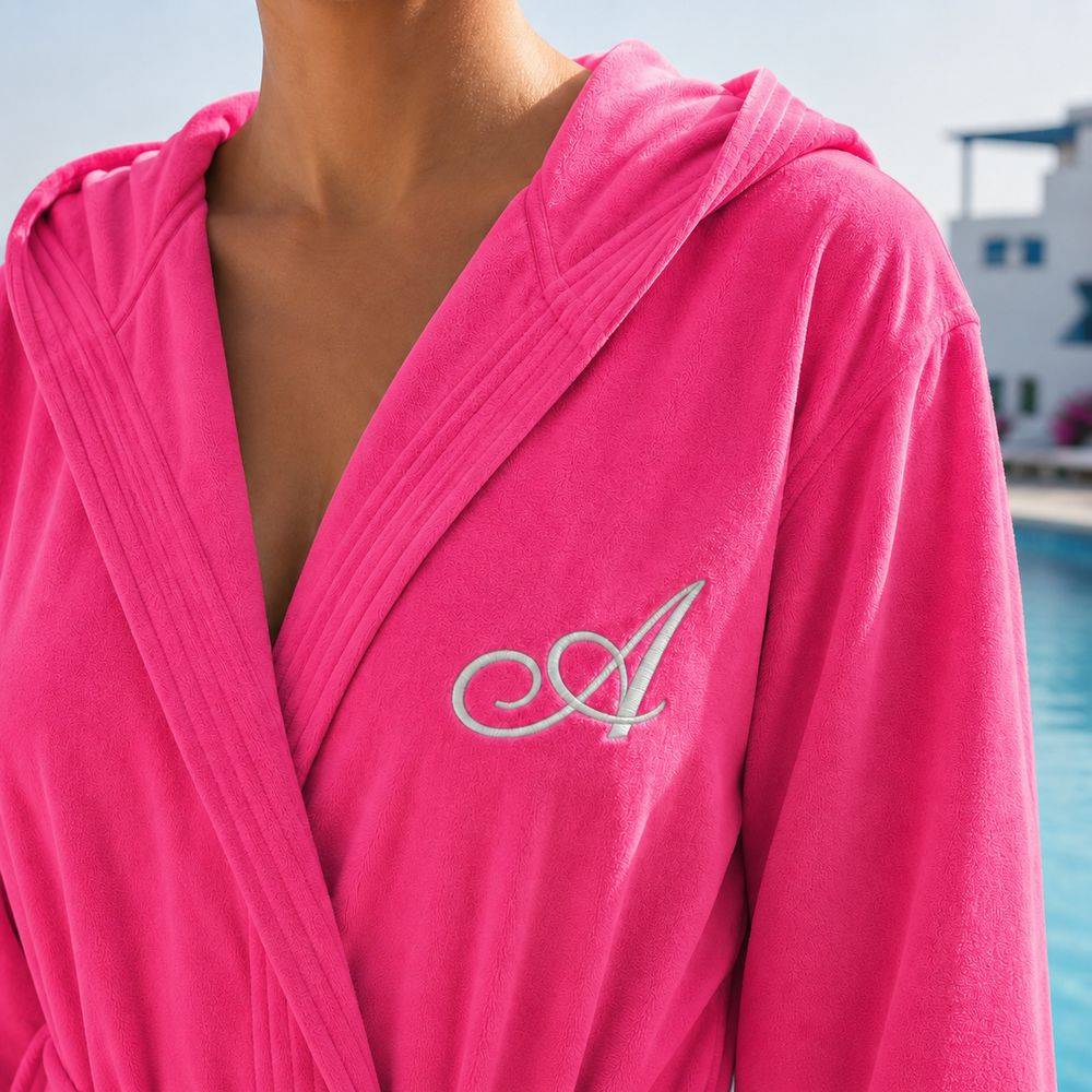 Accappatoio in Microfibra Fuxia