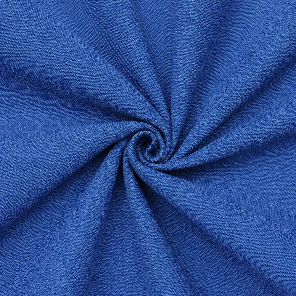 Tovagliolo su misura 100% Cotone Panama tinto in filo Cavalieri Blu Cina