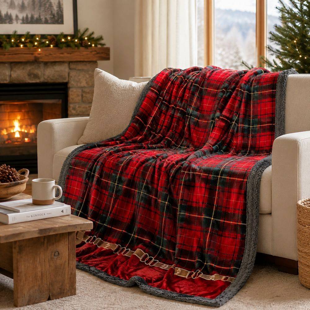 Plaid Sherpa London Matrimoniale