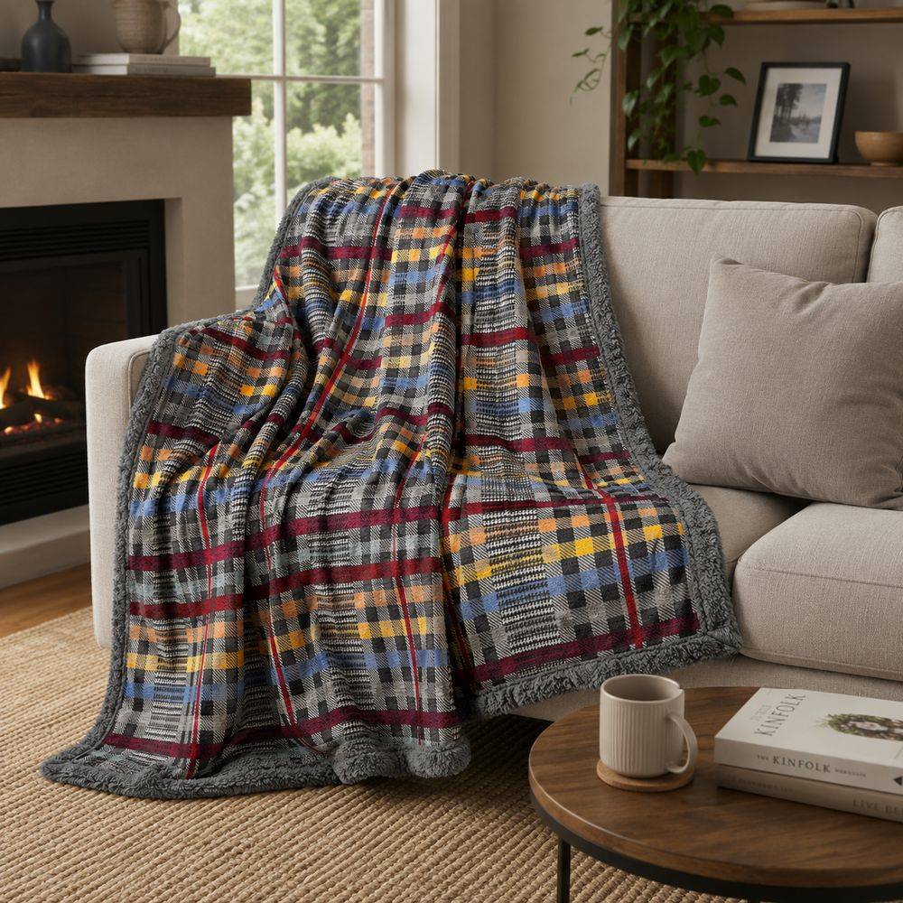 Plaid Sherpa Oregon Singolo