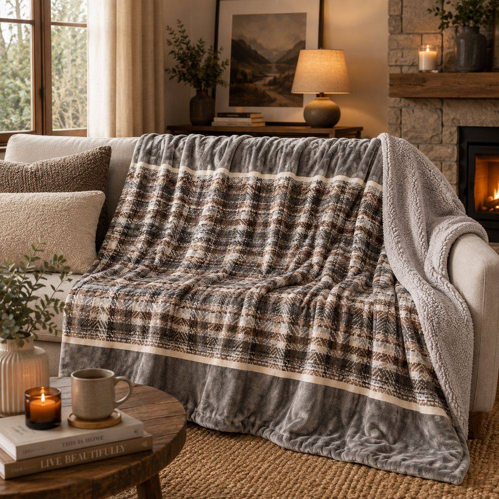 Plaid Sherpa Gregory Singolo
