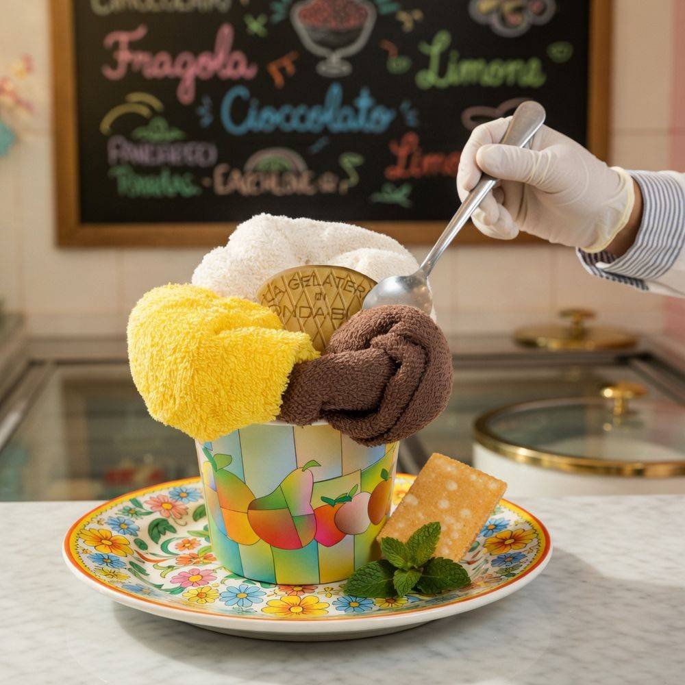 Coppa Spugna 3 pezzi – Vaniglia, Mango & Cioccolato