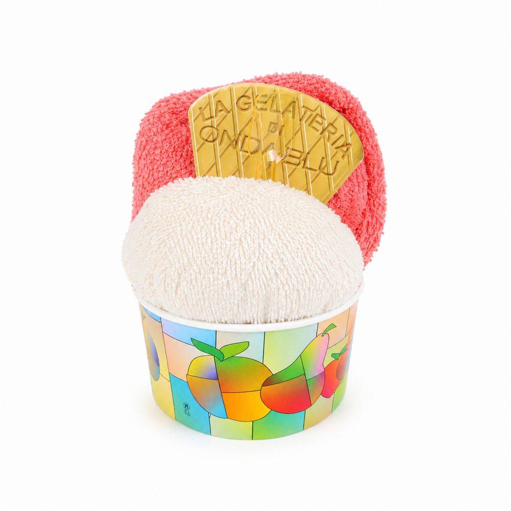 Set Coppa Gelato 2 pezzi - Panna & Fragola