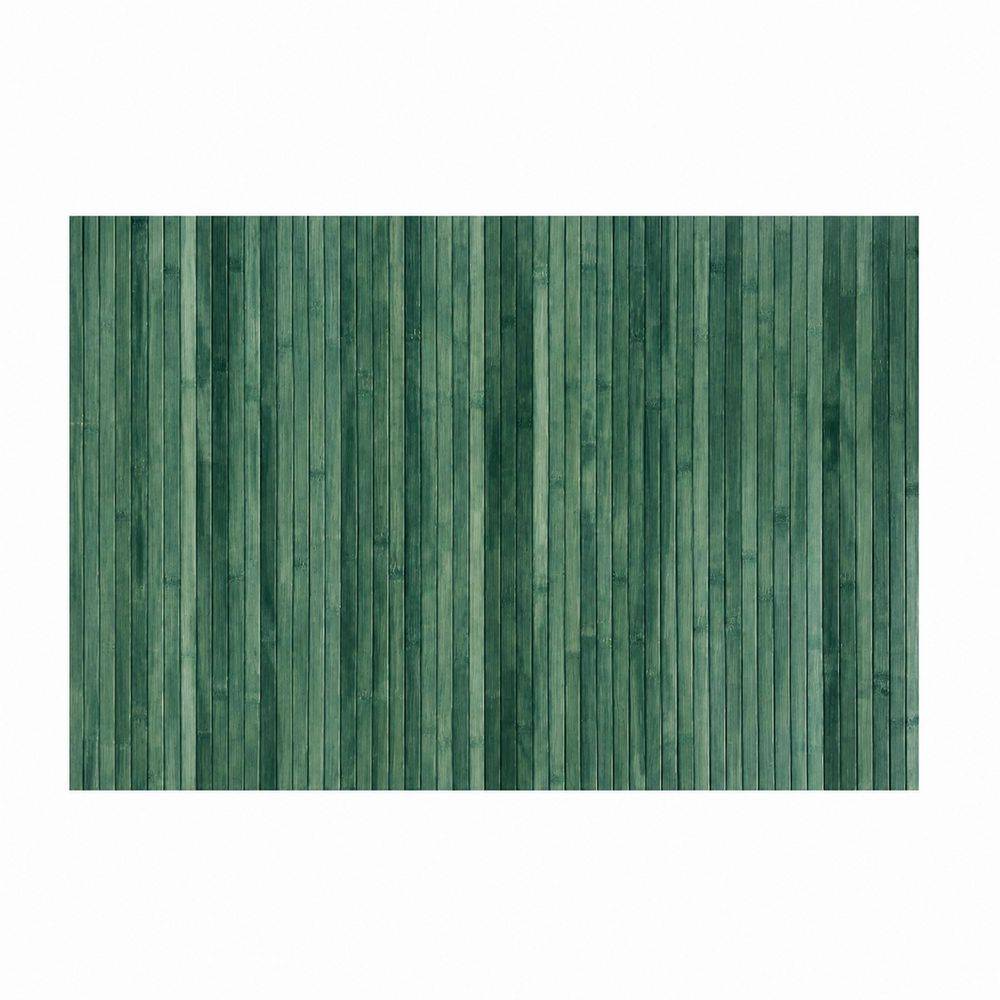 Tappeto in Bamboo Petrolio 50 x 83 cm 