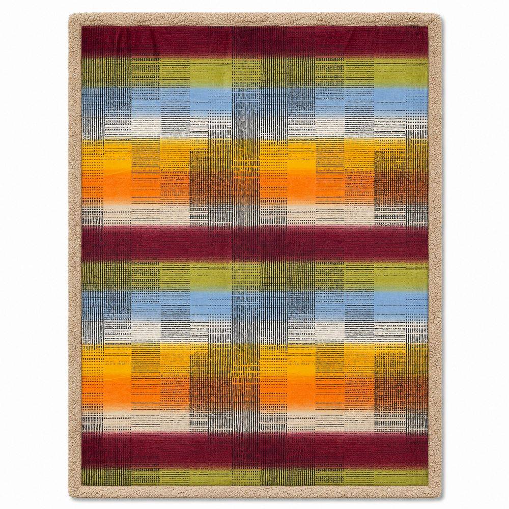 Plaid Sherpa Bilbao singolo 160 x 210