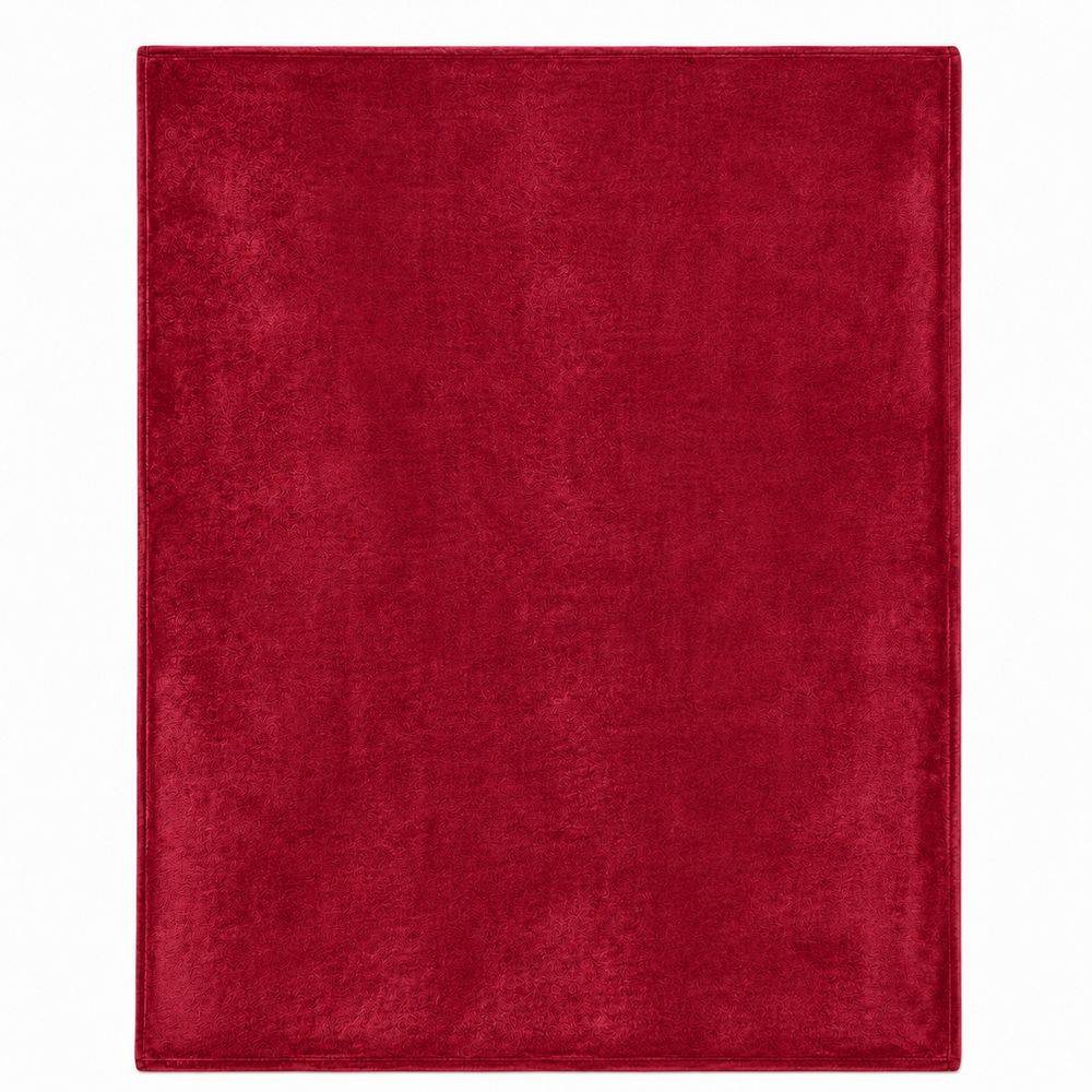 Plaid Maurice Bordeaux Singolo 160 x 210