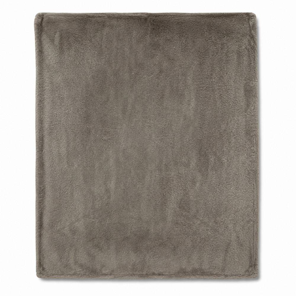 Plaid Soft Home Grigio Singolo 160 x 210