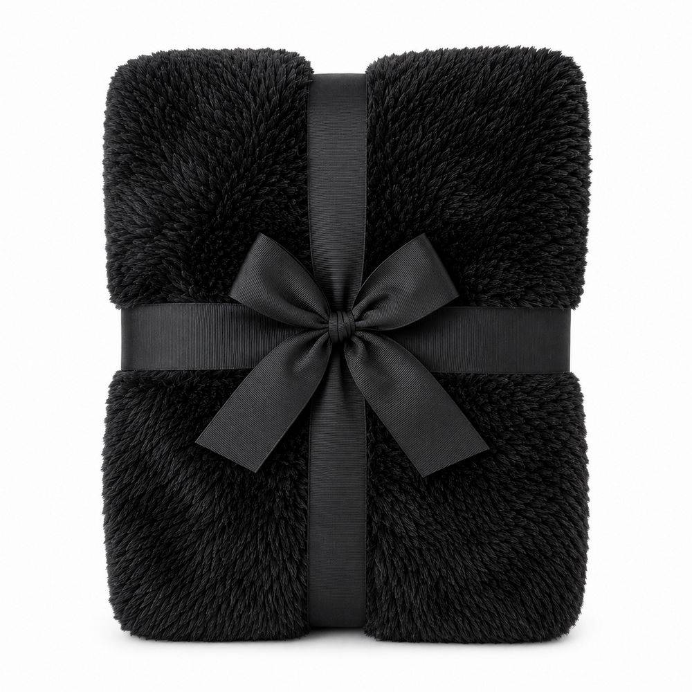 Plaid Soft home Nero 130 x 160