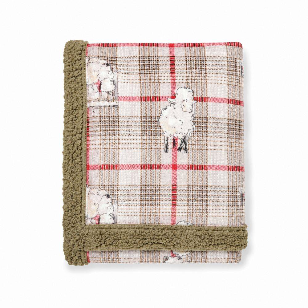 Plaid Sherpa Woods Pecorelle dolly 130 x 160