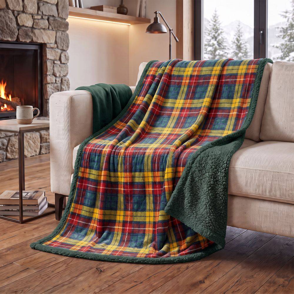 Plaid Sherpa Liverpool 130 x 160