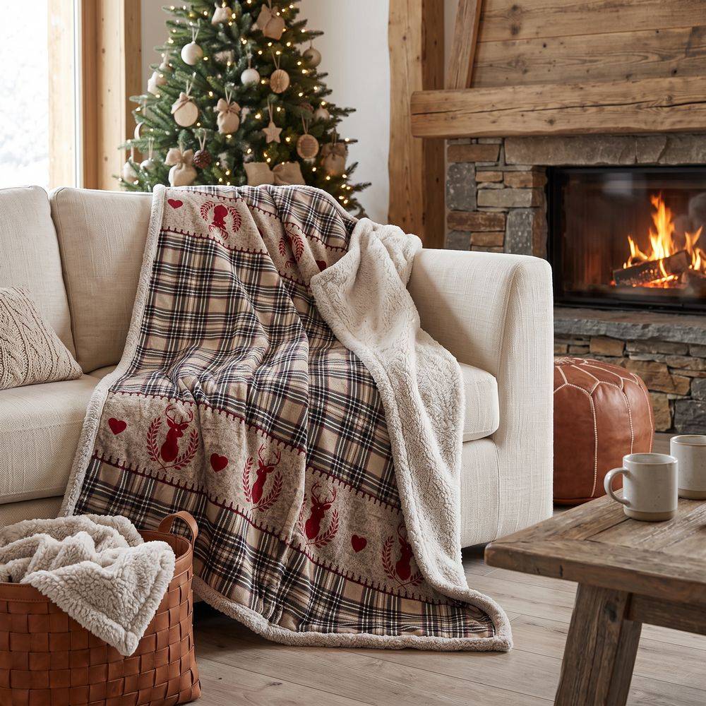 Plaid Sherpa dolomiti 130 x 160