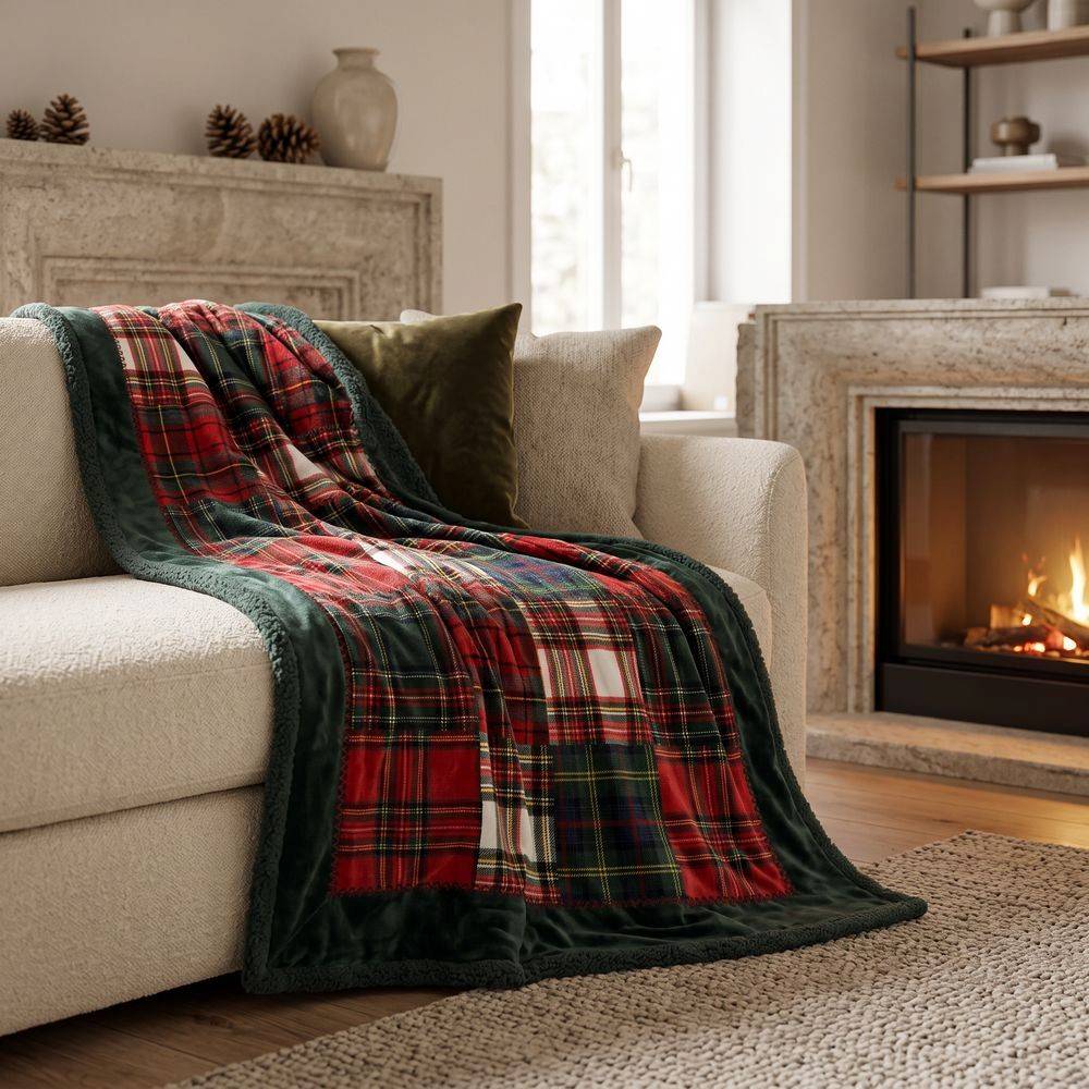 Plaid Sherpa Aspen 130 x 160