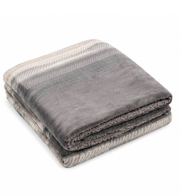 Plaid Sherpa Graphic Matrimoniale