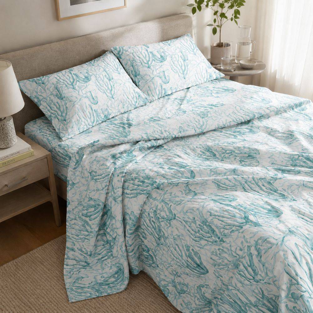 Completo Lenzuola Tenger tiffany piazza e mezzo