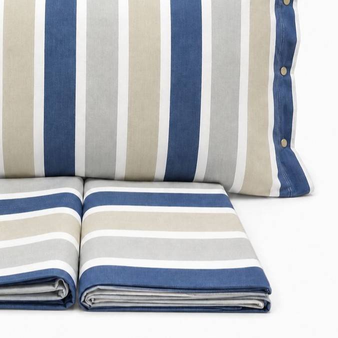 Completo Lenzuola Portofino Blu Singolo