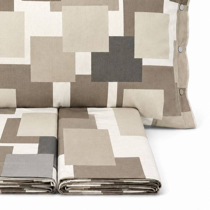 Completo Lenzuola City beige singolo