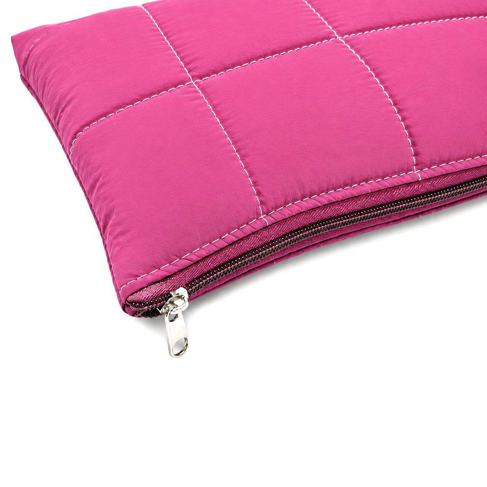Pochette trapuntata Louise Fucsia