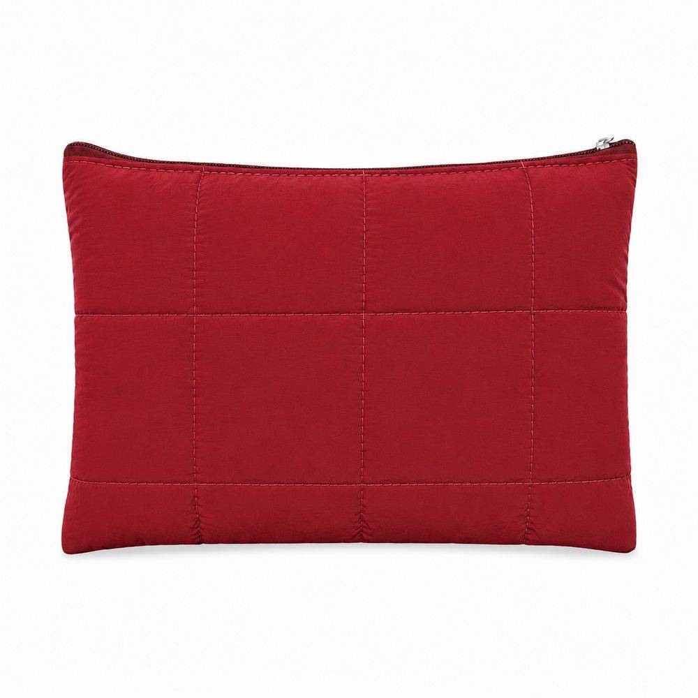 Pochette trapuntata Louise Bordeaux