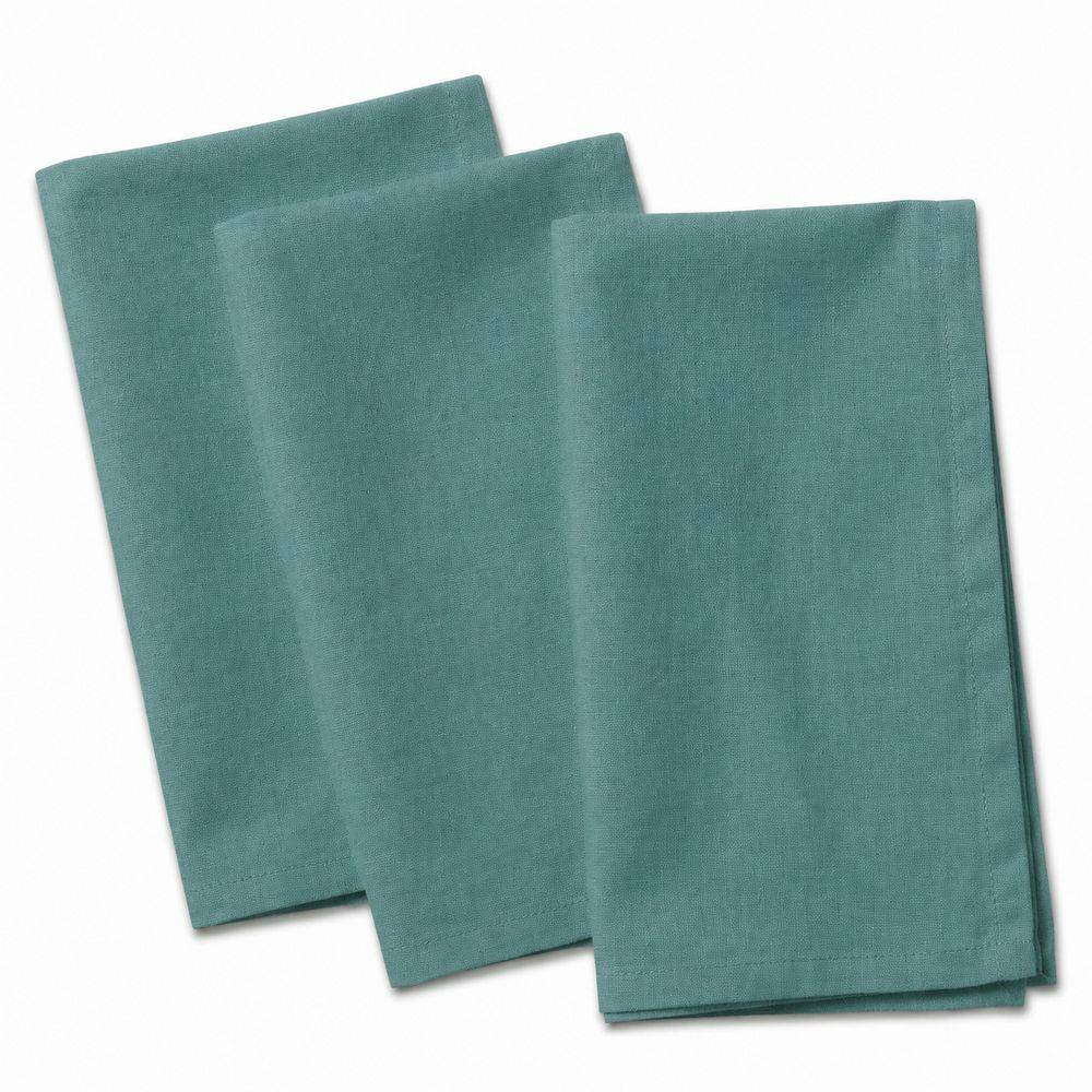 Tovagliolo su misura 100% Cotone Panama Verde Inglese Cavalieri 