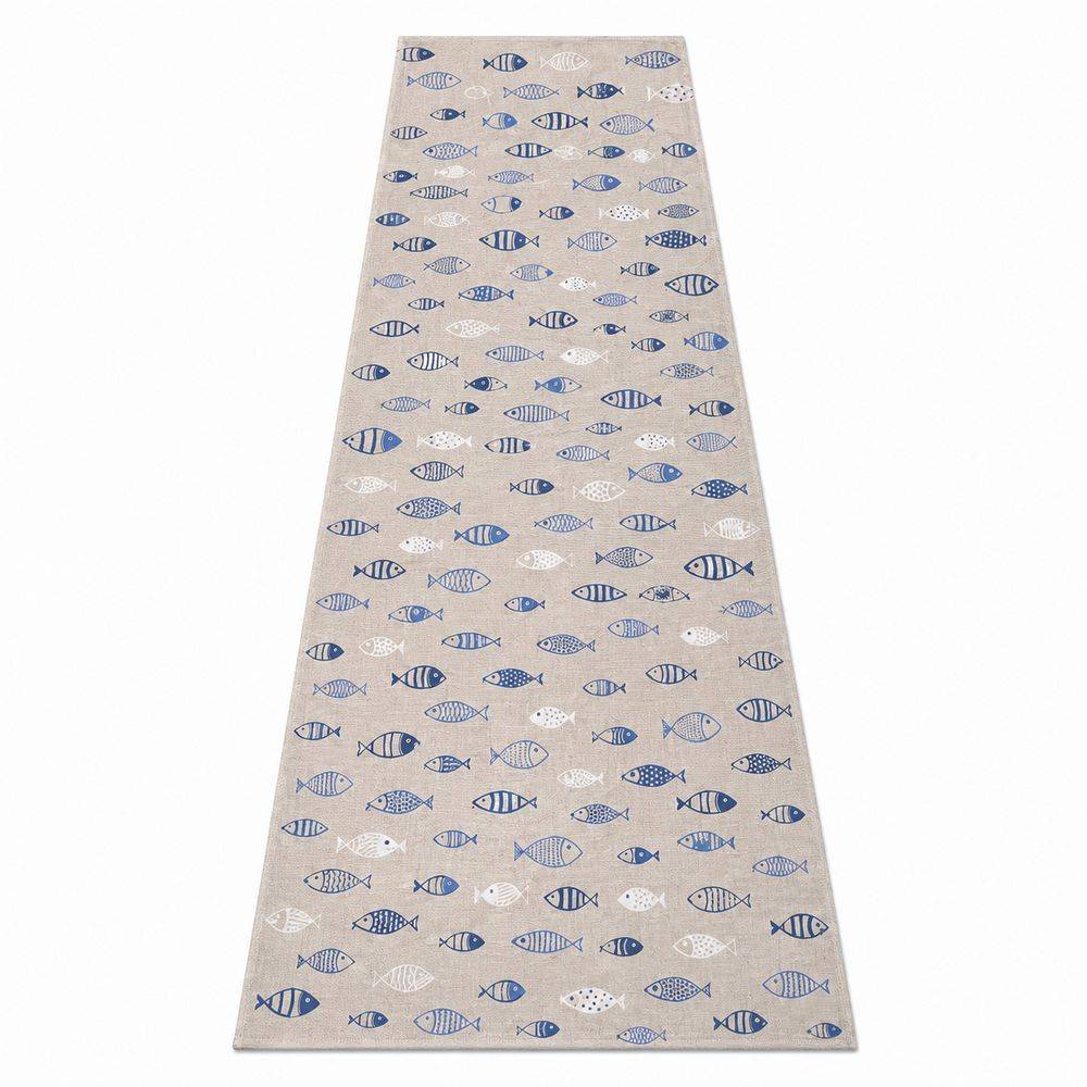 Runner Pesciolini Azzurri 40 x 120