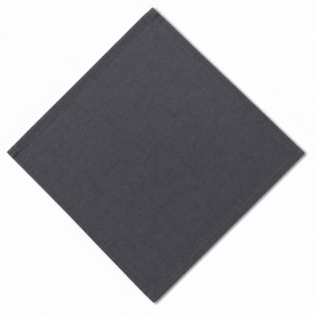 Centrotavola su misura 100% Cotone Panama Cavalieri Antracite