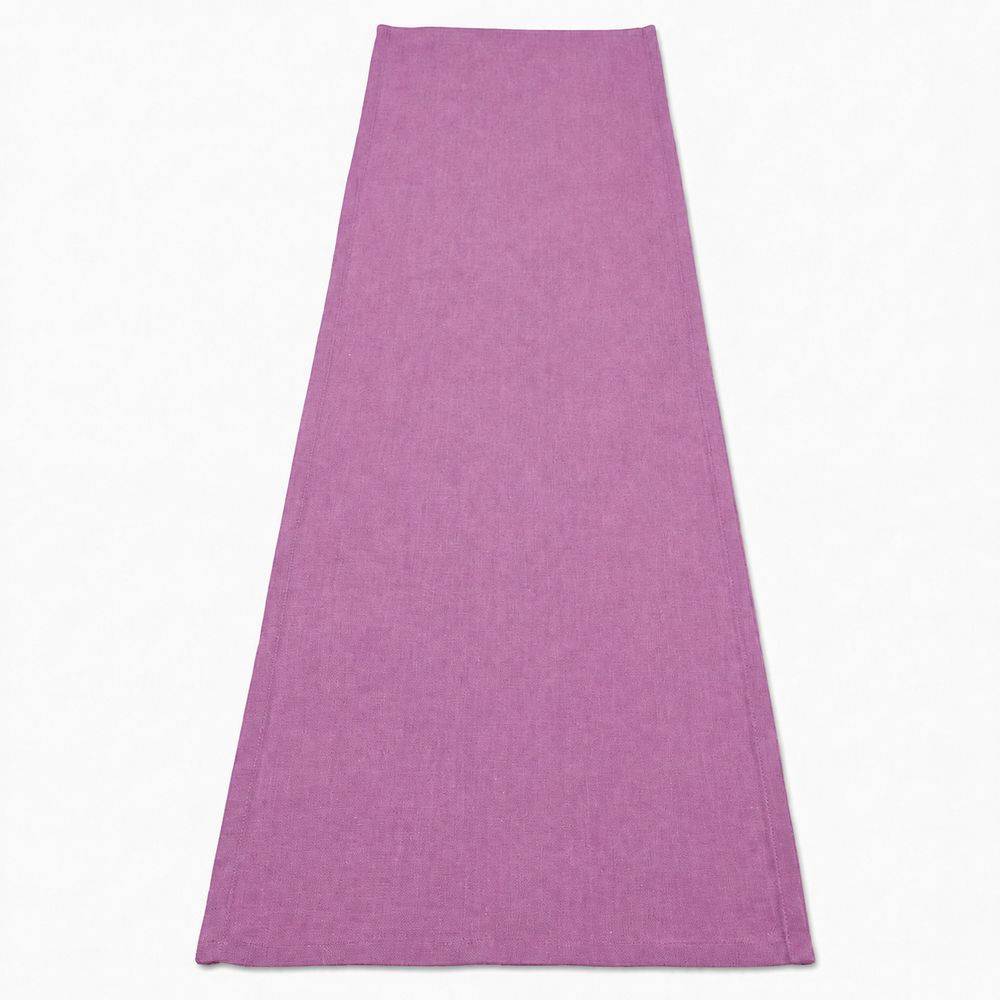 Runner su misura 100% Cotone Panama Cavalieri Malva