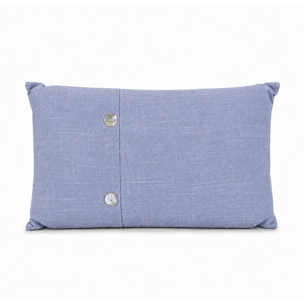 Cuscino arredo Linum Blu 30 x 50
