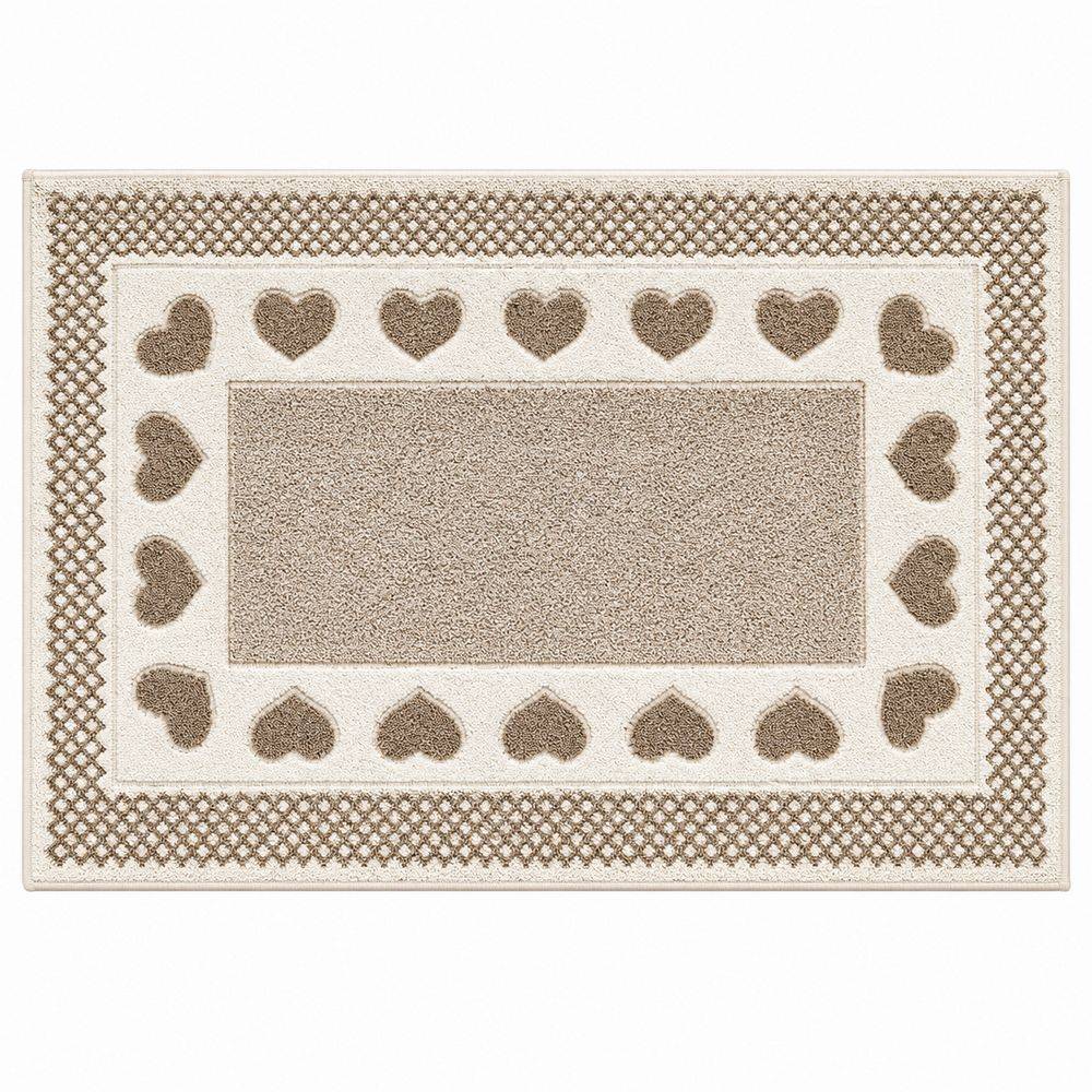 Tappeto Love Marrone 60 x 90