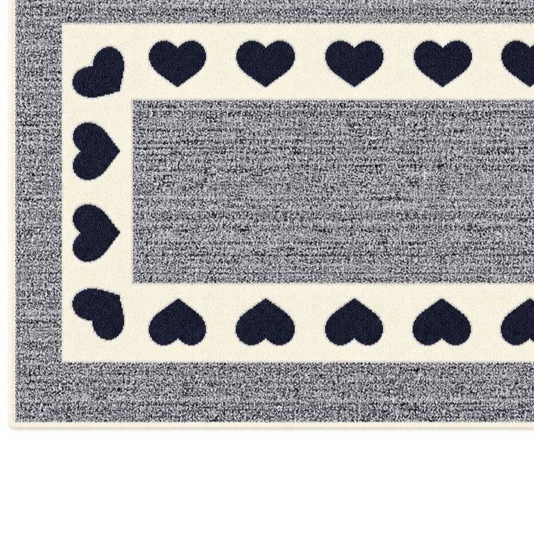 Tappeto Love Blu 60 x 120